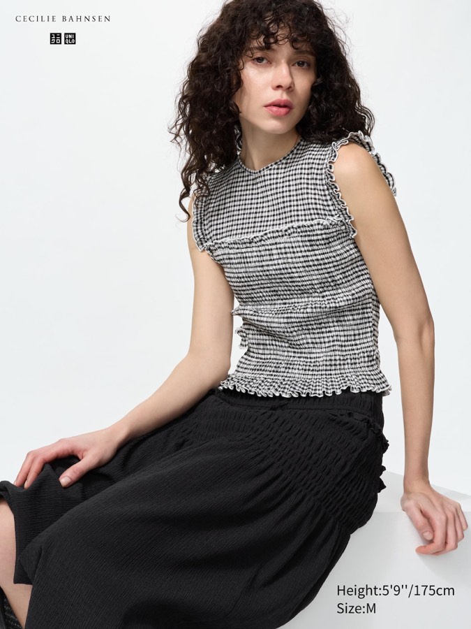 Shirring T Sleeveless