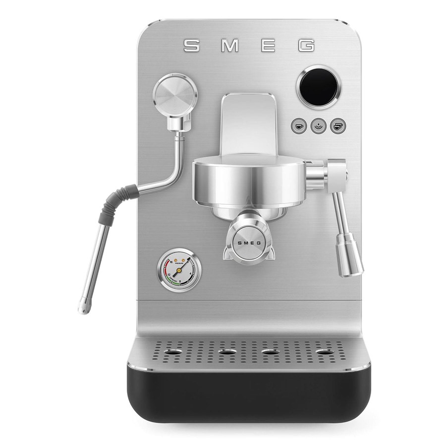 Smeg Minipro Espresso Manual Coffee Machine Matte Black