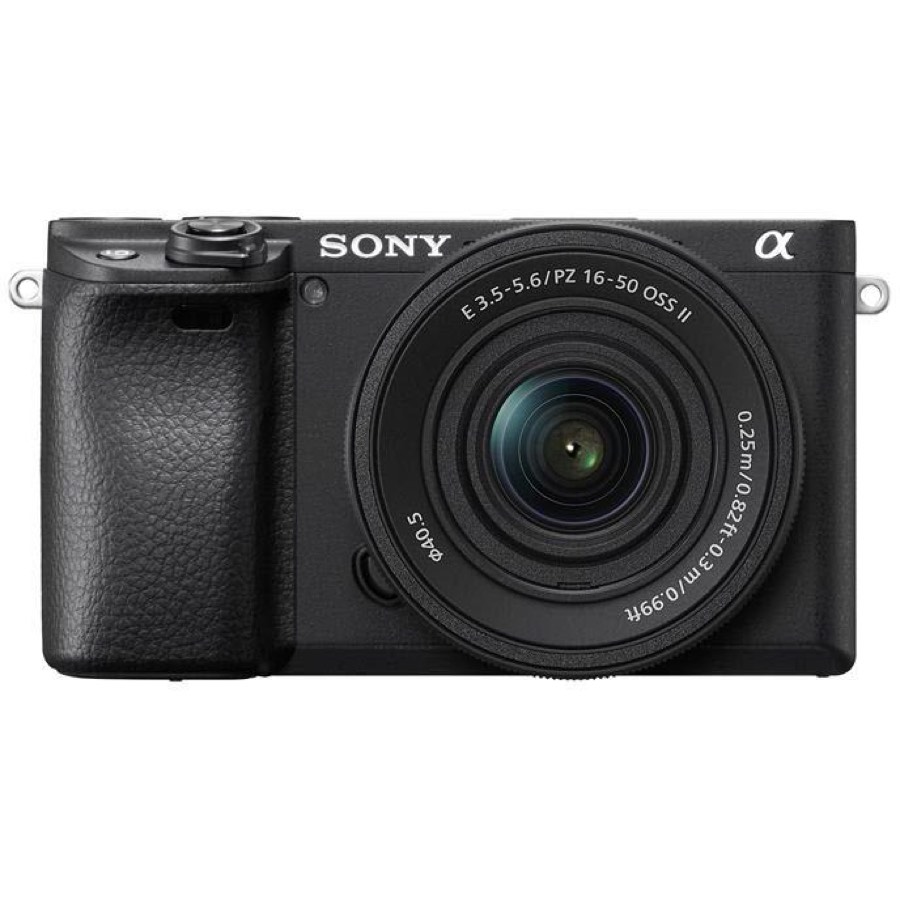 Sony Alpha A6400 Mirrorless Camera with 16-50mm Ii Lens Black