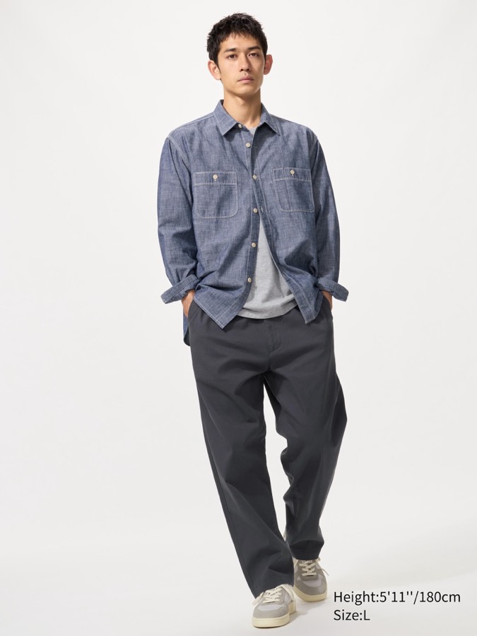 Stretch Easy Ankle Pants