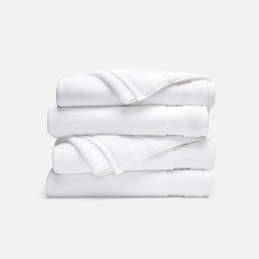 Super-plush Set of 4 Bath Towel Bundle