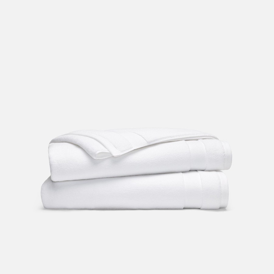 Super-plush Turkish Cotton Bath Sheets Set of 2