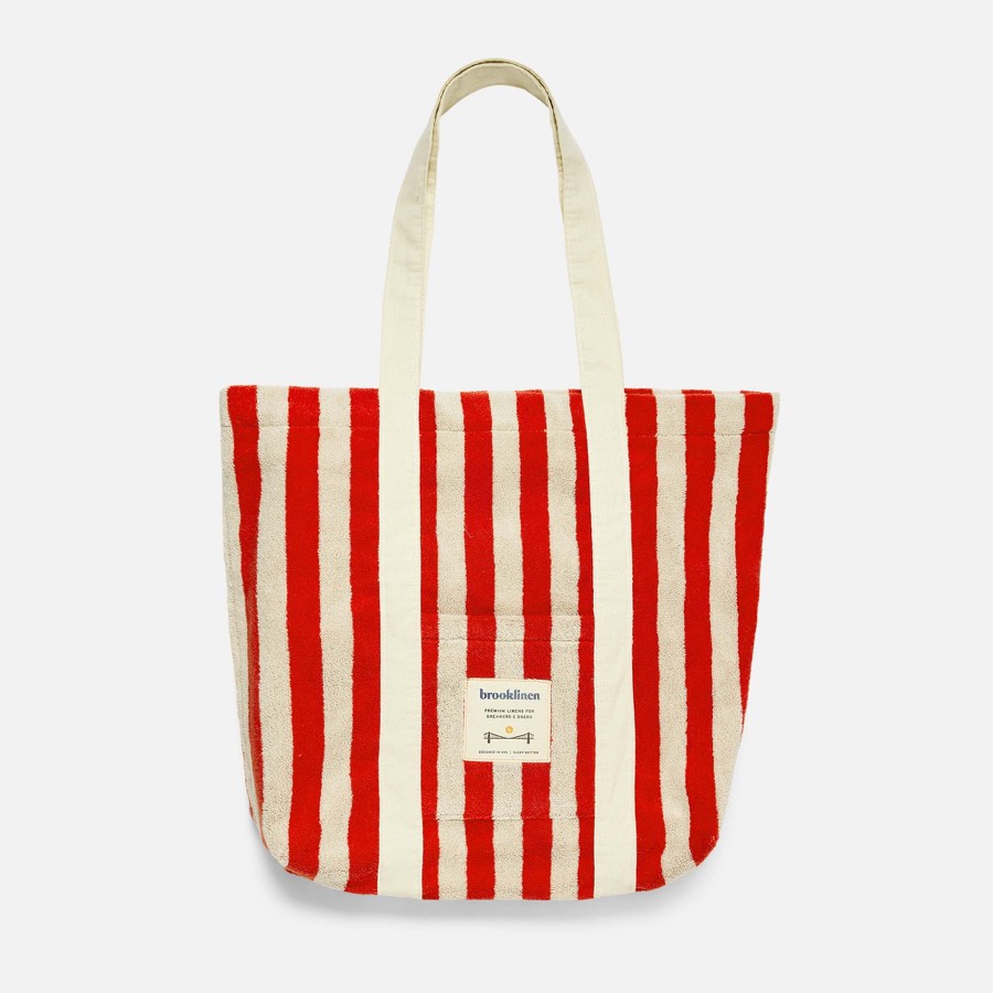 Surfside Stripe Terry Tote