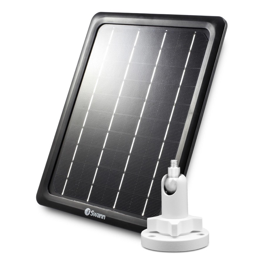 Swann Outdoor Solar Panel with Mount Stand for Wire-free Security
