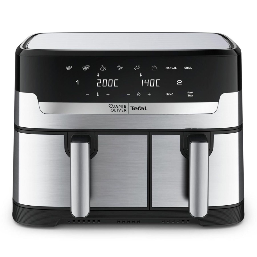 Tefal Jamie Oliver 8.3l Dual Easy Fry & Grill Xxl