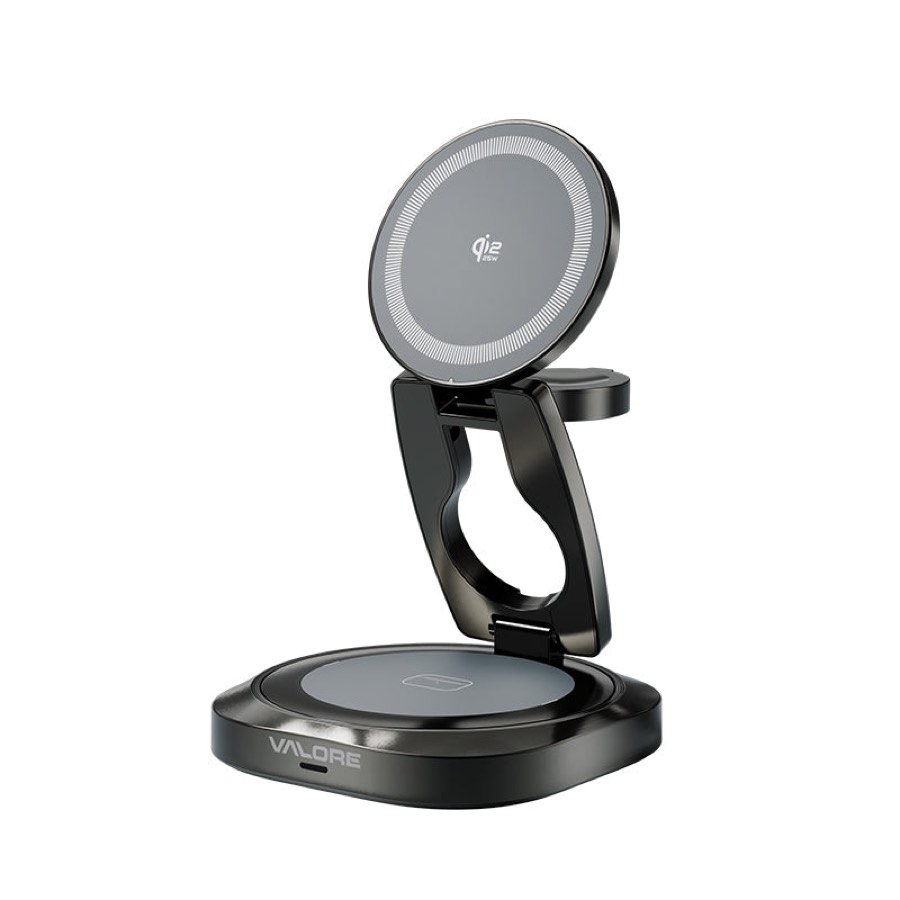 Valore qi2.2 25w 3-in-1 Foldable Wireless Charger wl-004