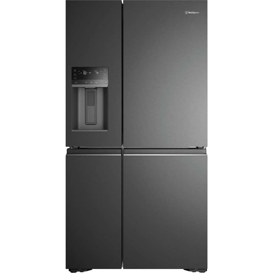 Westinghouse WQE6170BB 609l Quad Door Fridge Matte Black