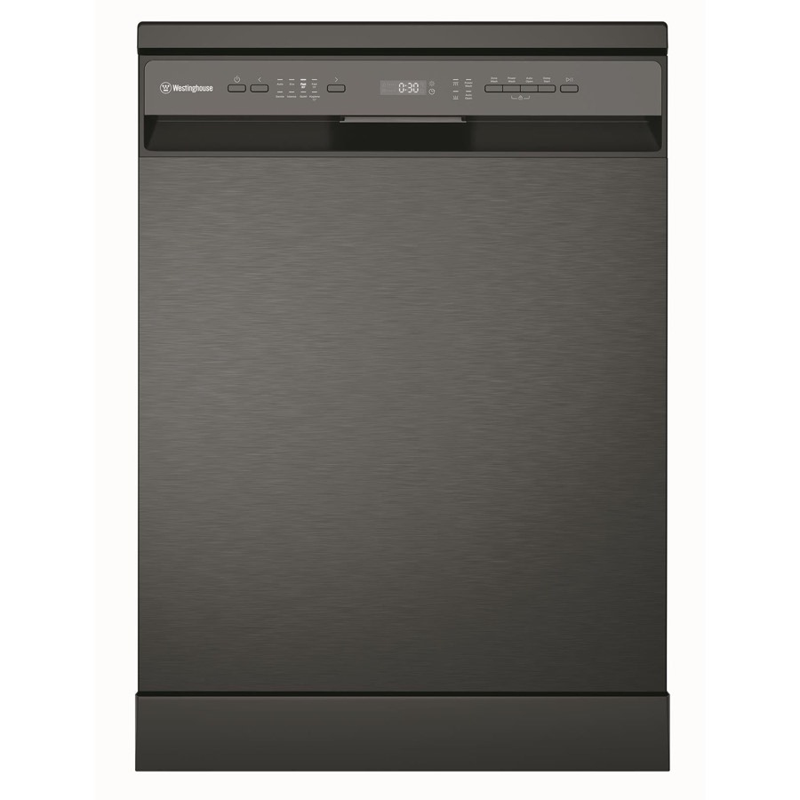 Westinghouse WSF6606KXC 15-place Setting Freestanding Dishwasher Black