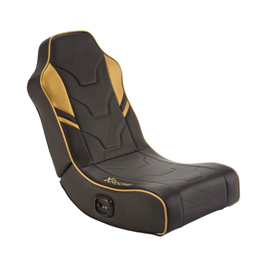 X Rocker Gr Shadow 2.0 Black and Gold Gaming Chair