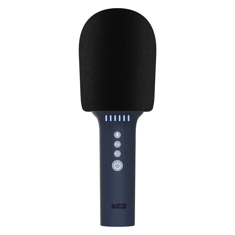 Xcd Bluetooth Karaoke Microphone with Speaker Blue